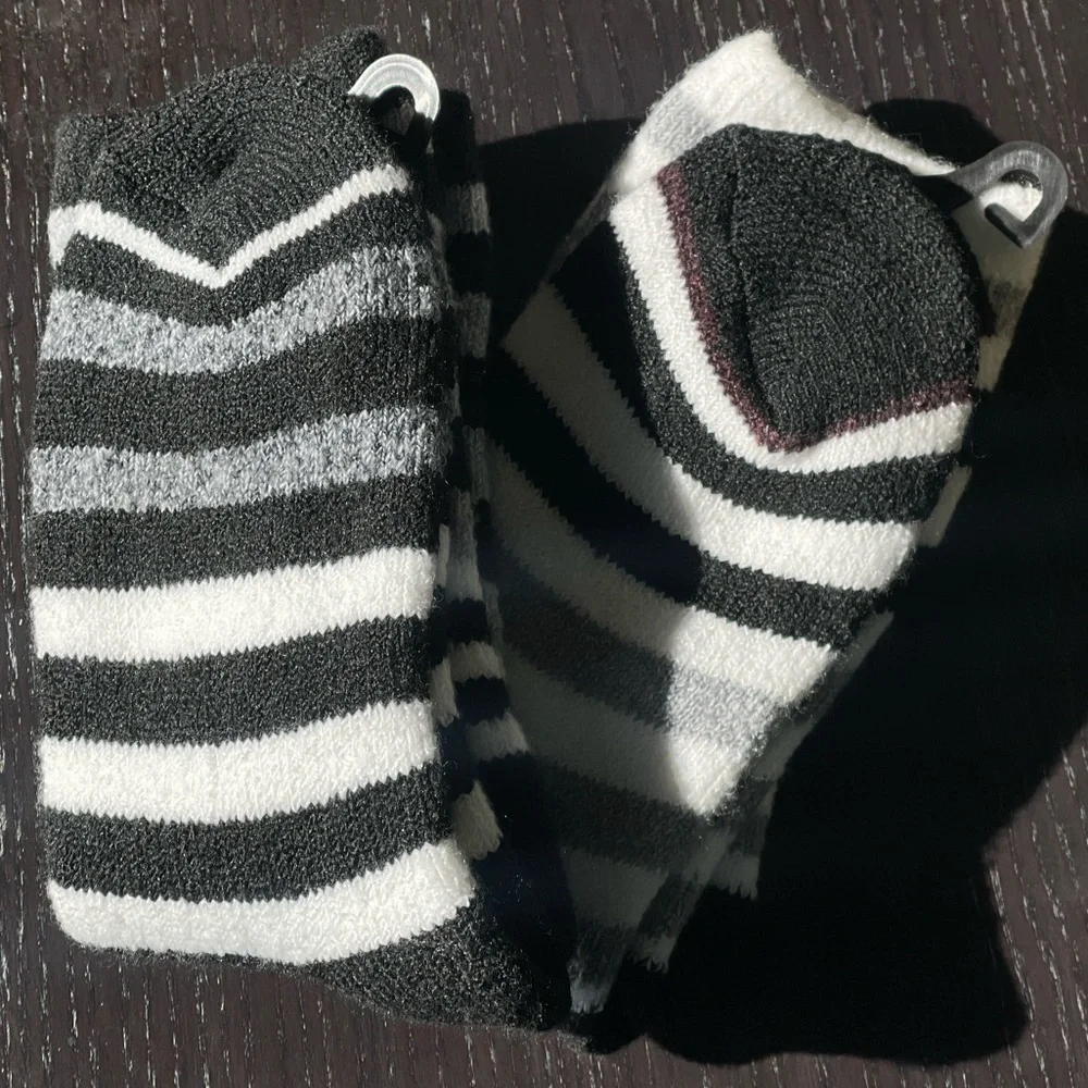 Cozy Terry Lined Socks Bundle (2 Pairs) — Winter Essentials